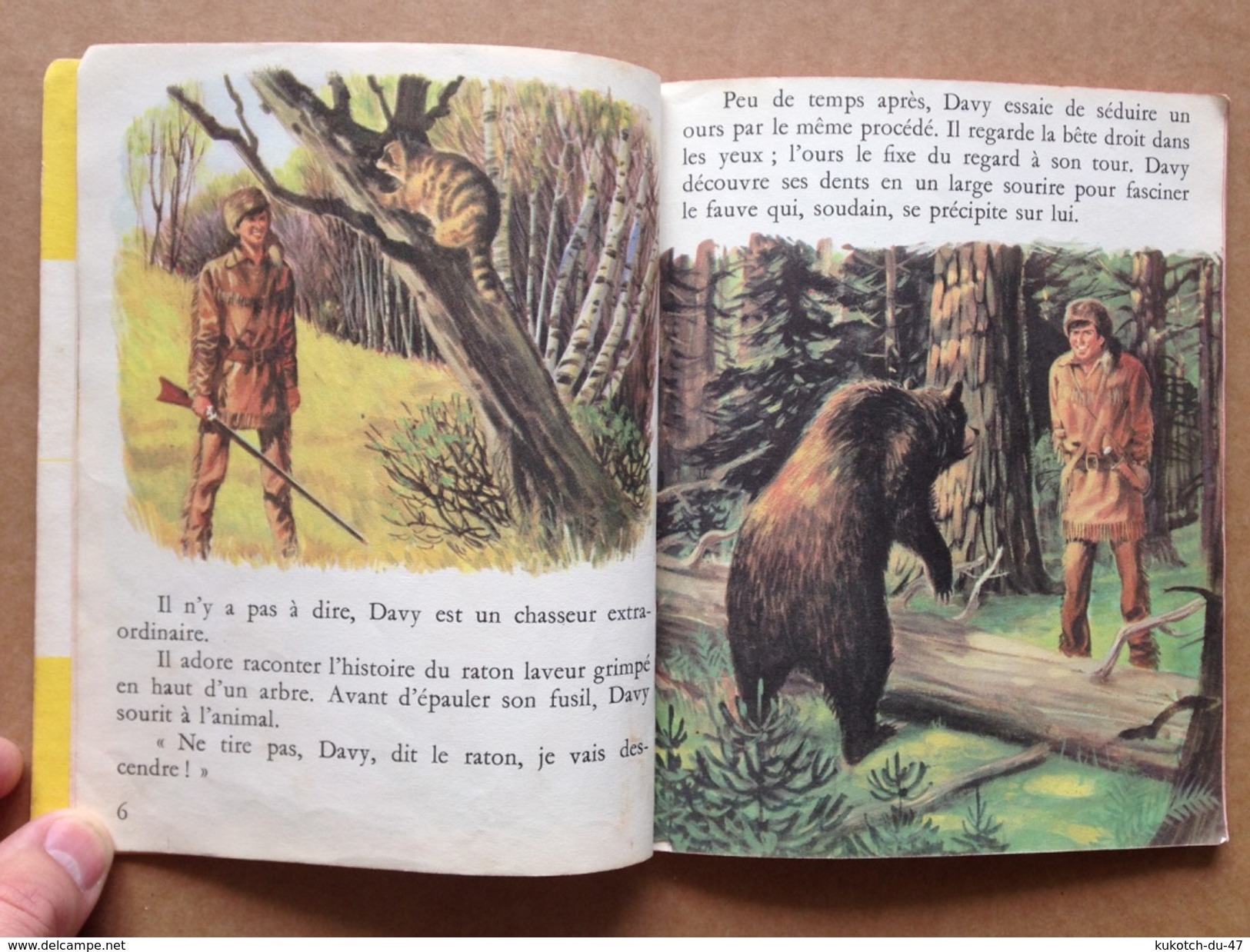 Disney Petit Livret Davy Crockett (1957) - Disney