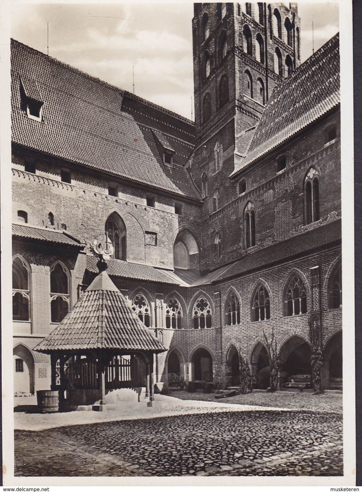 Germany PPC Marienburg (Westpr.) Kreuzgang Im Hochschloss Echte Real Photo (2 Scans) - Westpreussen