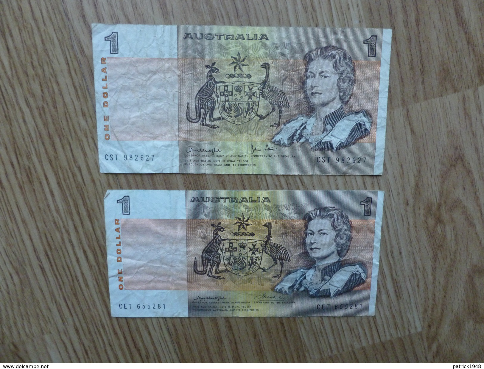 2 BILLETS AUSTRALIE - Autres & Non Classés