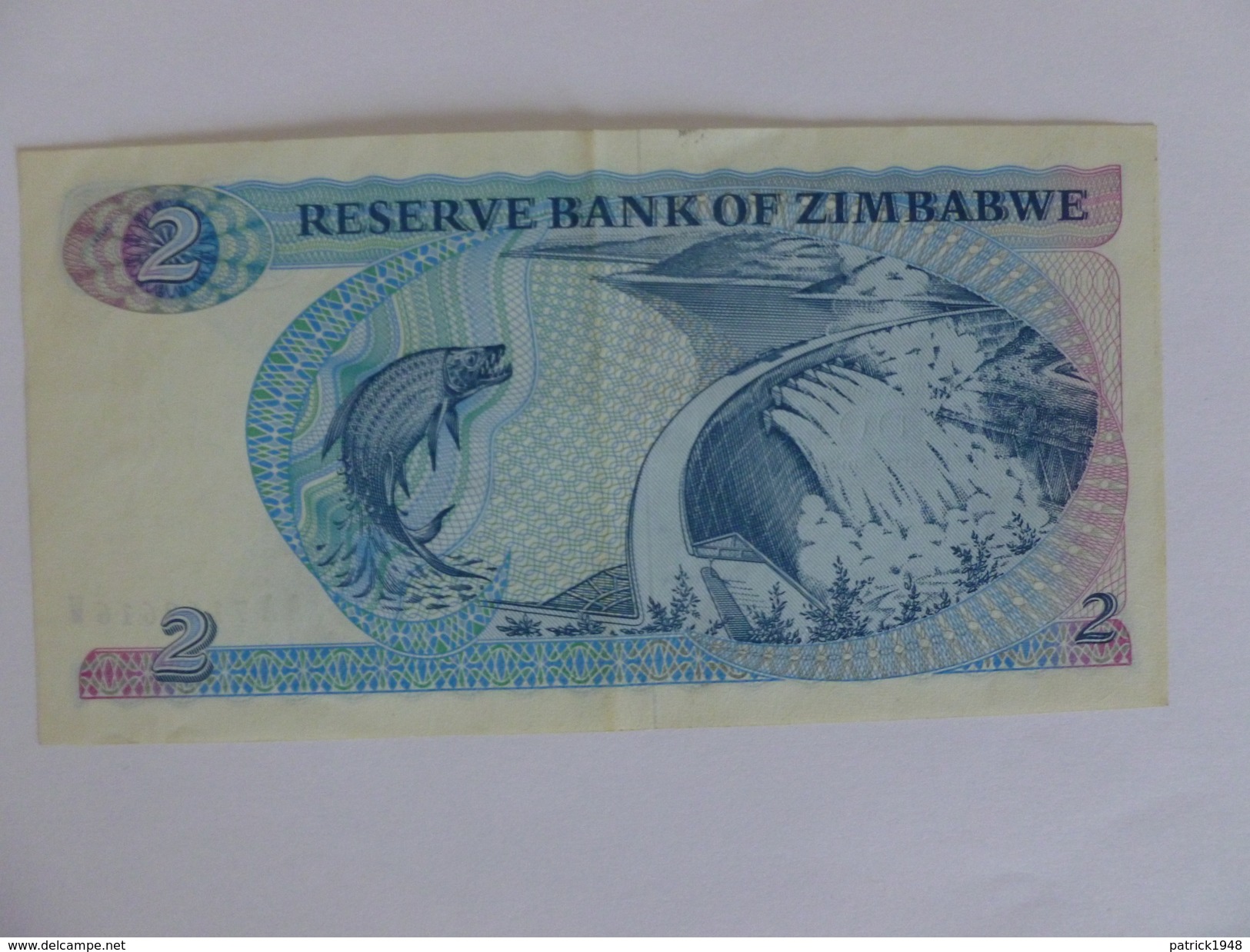 1 BILLET ZIMBABWE - Simbabwe