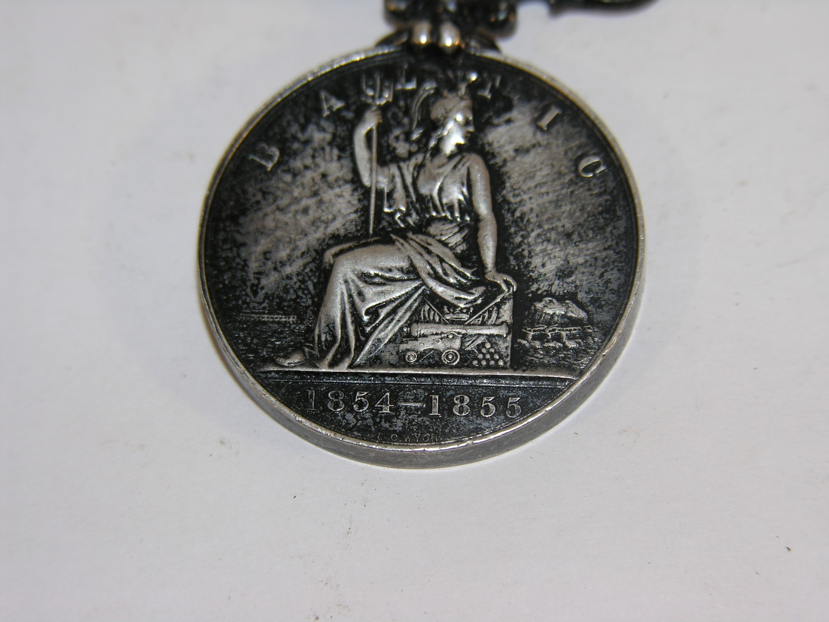 MEDAILLE COMMEMORATIVE DE LA BALTIQUE 1854-1855 - REINE VICTORIA REGINA