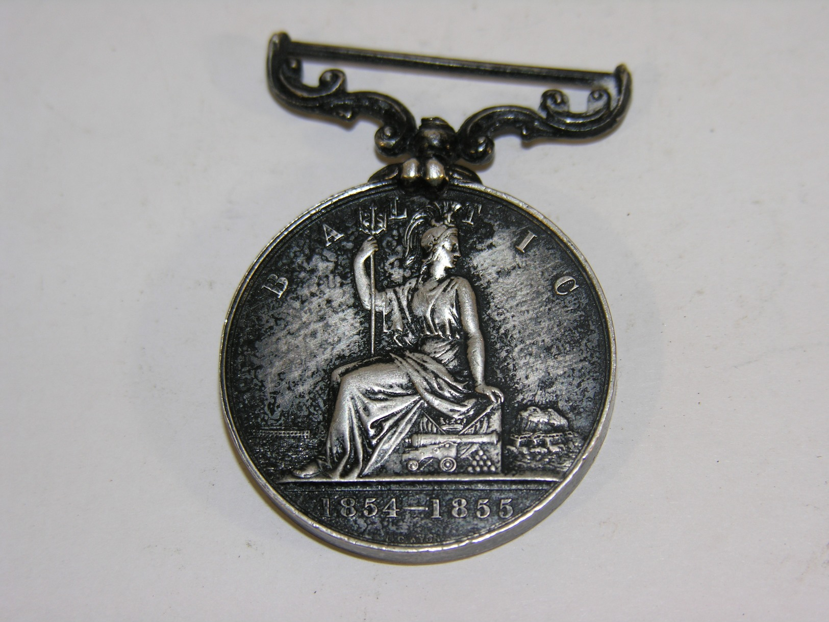 MEDAILLE COMMEMORATIVE DE LA BALTIQUE 1854-1855 - REINE VICTORIA REGINA