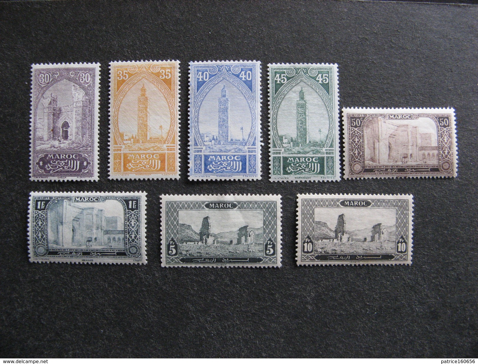 MAROC:  Série N° 63 Au N° 79, Sauf Le N° 77, Neufs X. Cote = 170 Euros. - Unused Stamps