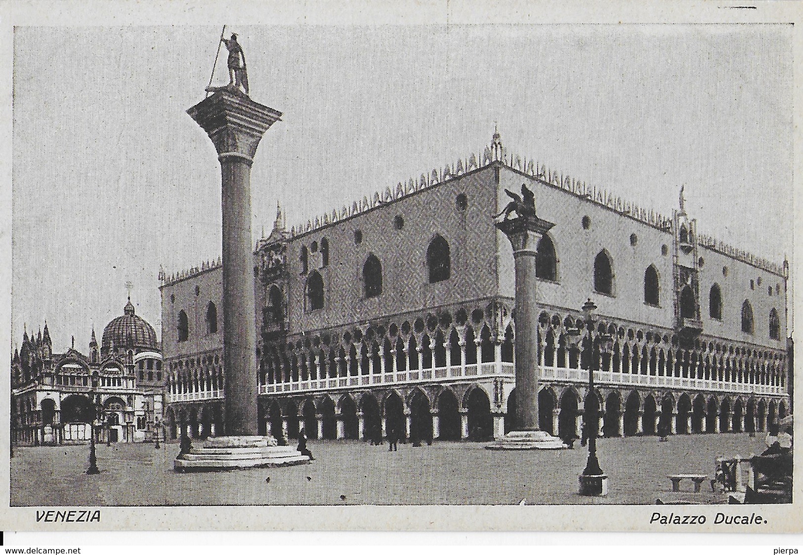 VENETO - VENEZIA - PALAZZO DUCALE  - CARTOLINA D'EPOCA  B/N - EDIZ. CAPELLO - Venezia