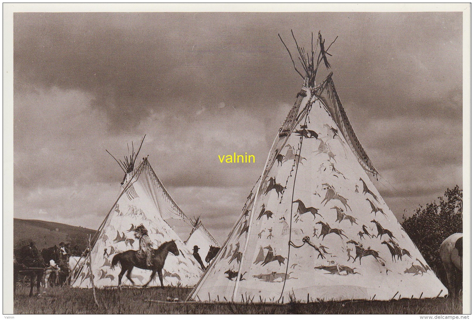 Fort Yates   Sioux Teepees - Autres & Non Classés