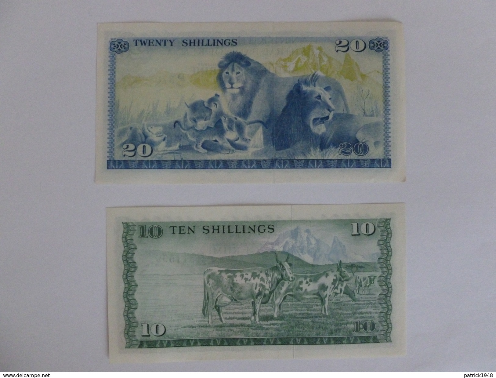 2 BILLETS KENYA - Kenya