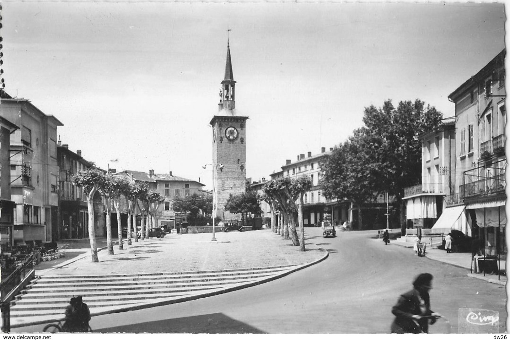 Romans-sur-Isère (Drôme) - Place Jacquemart, La Tour - Edition Combier - Carte CIM Non Circulée - Romans Sur Isere