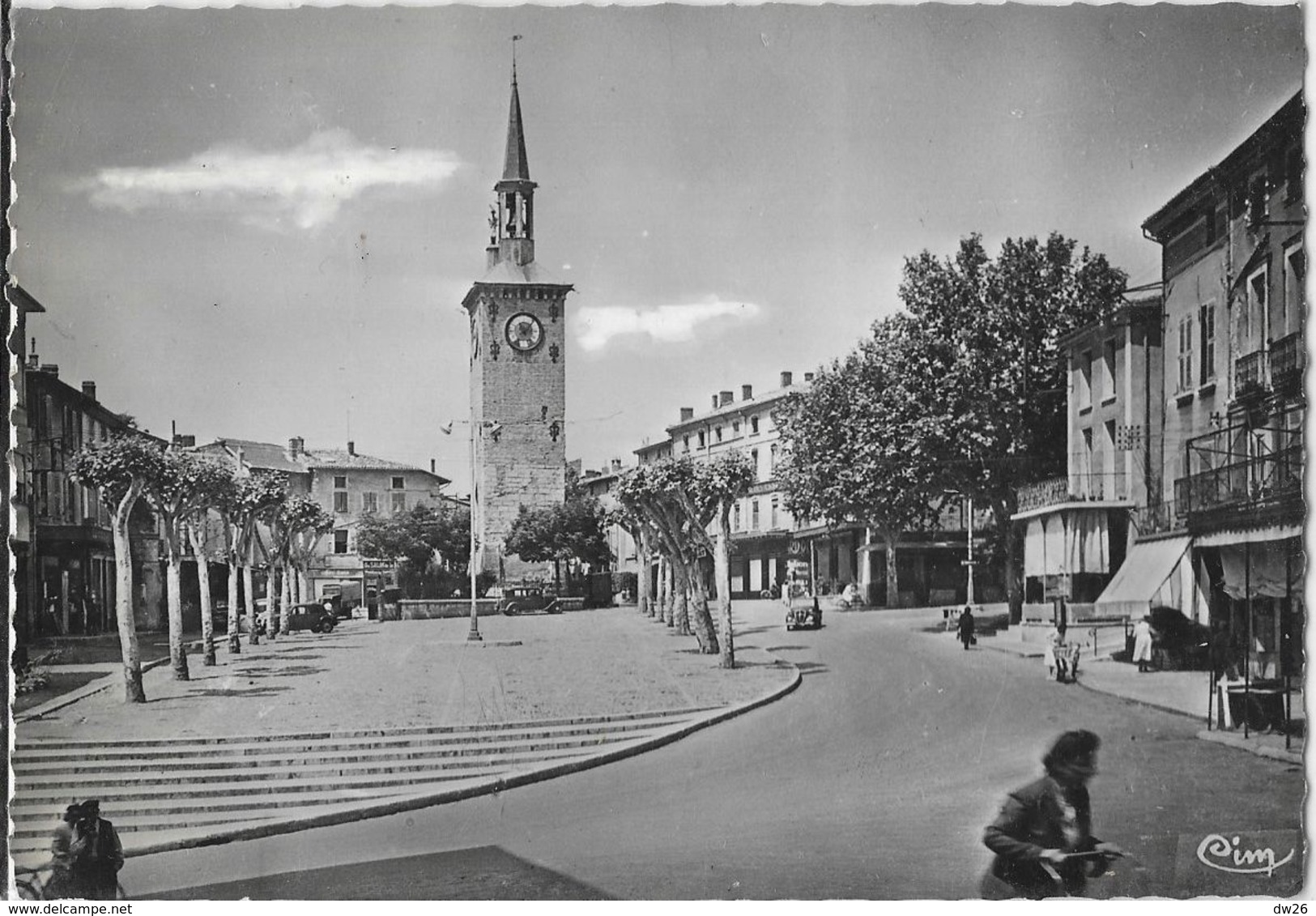 Romans-sur-Isère (Drôme) - Place Jacquemart, La Tour - Edition Combier - Carte CIM Non Circulée - Romans Sur Isere