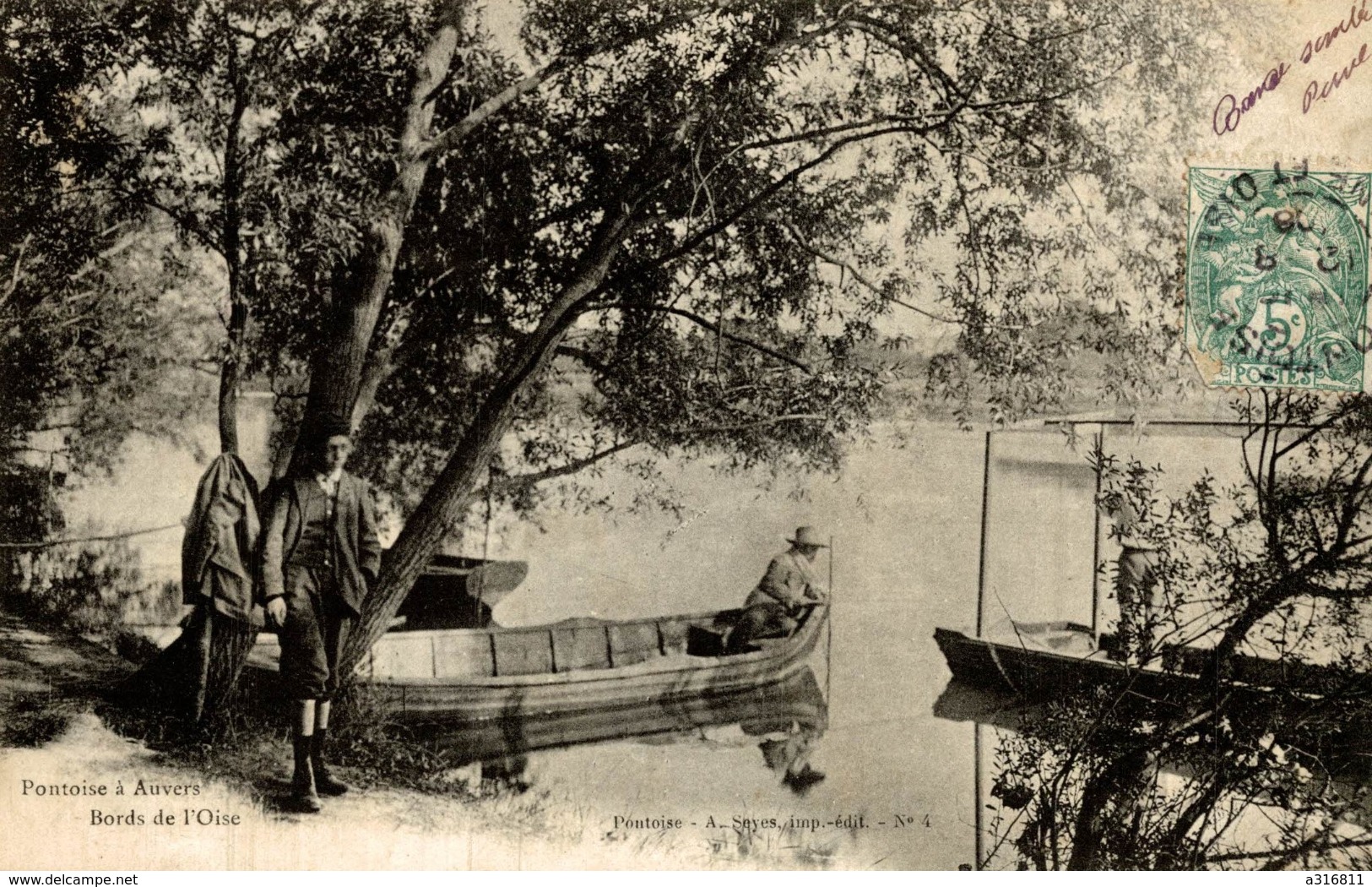 PONTOISE A AUVERS  BORDS DE L OISE - Pontoise