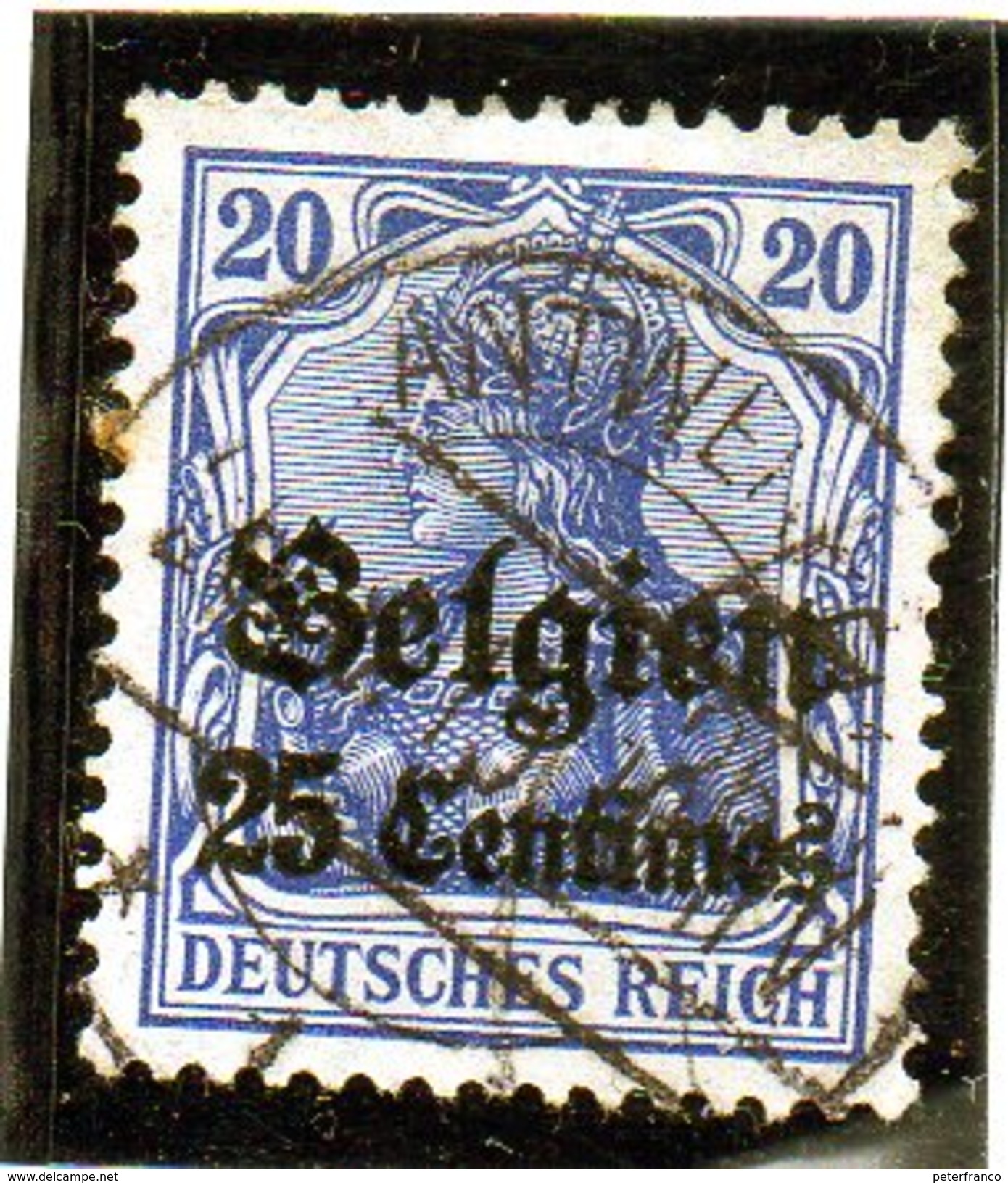 B - Germania 1914 - Occupazione Del Belgio - Occupazione 1914 – 18