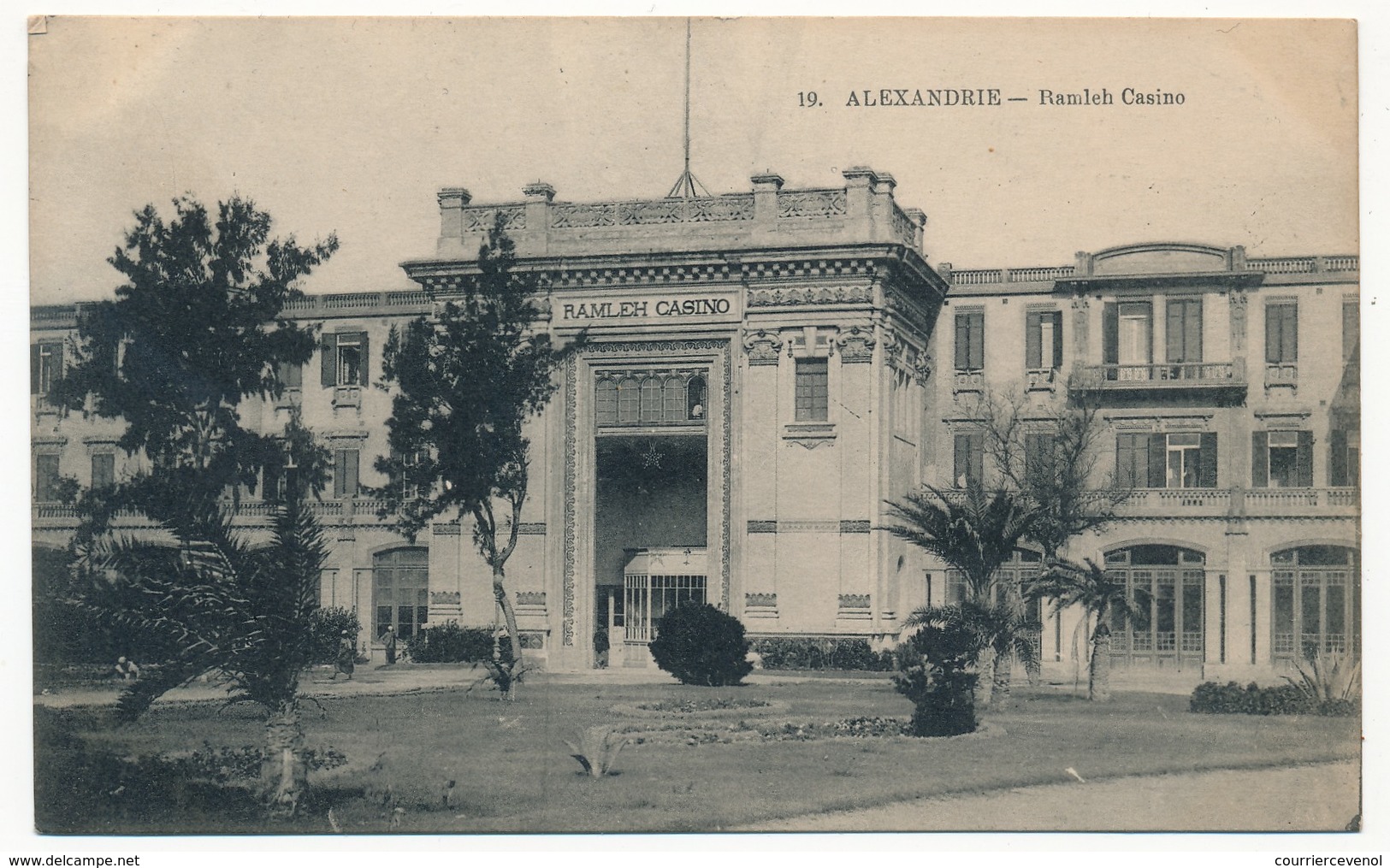 CPA - ALEXANDRIE (Egypte) - Ramley Casino - Alexandrie