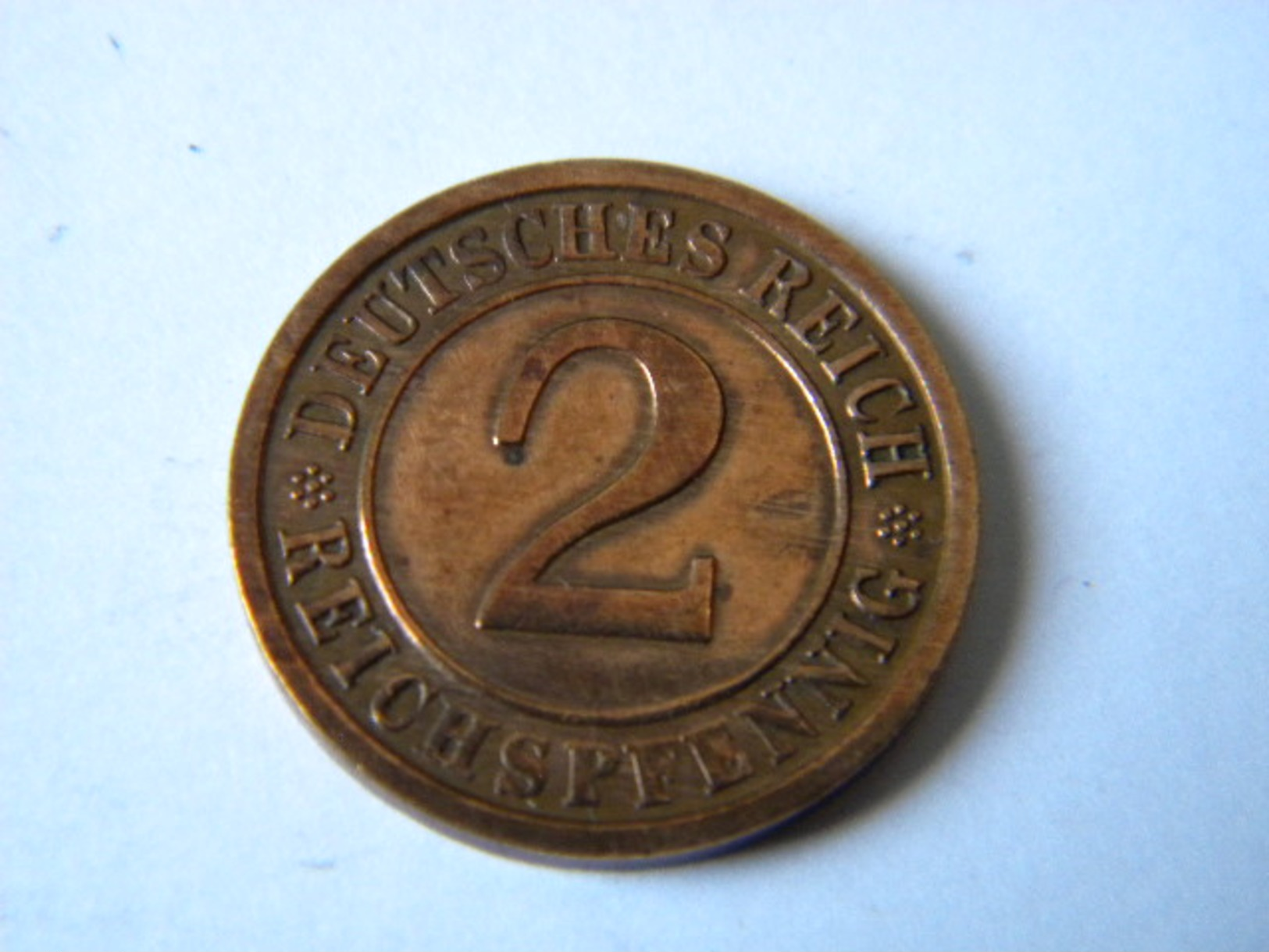 ALLEMAGNE -III REICH - 2 REICHSPFENNIG 1936.D. - 2 Reichspfennig