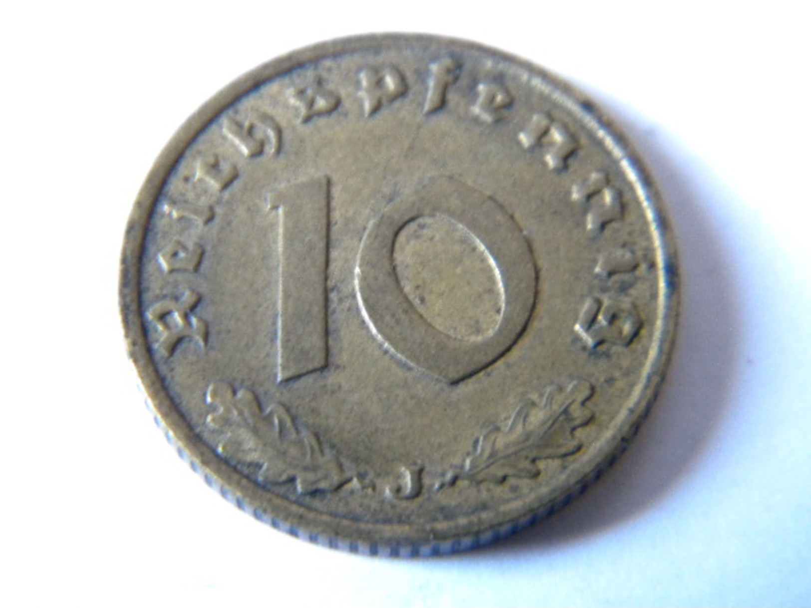 ALLEMAGNE - III REICH - 10 REICHSPFENNIG 1938.J. - 10 Reichspfennig