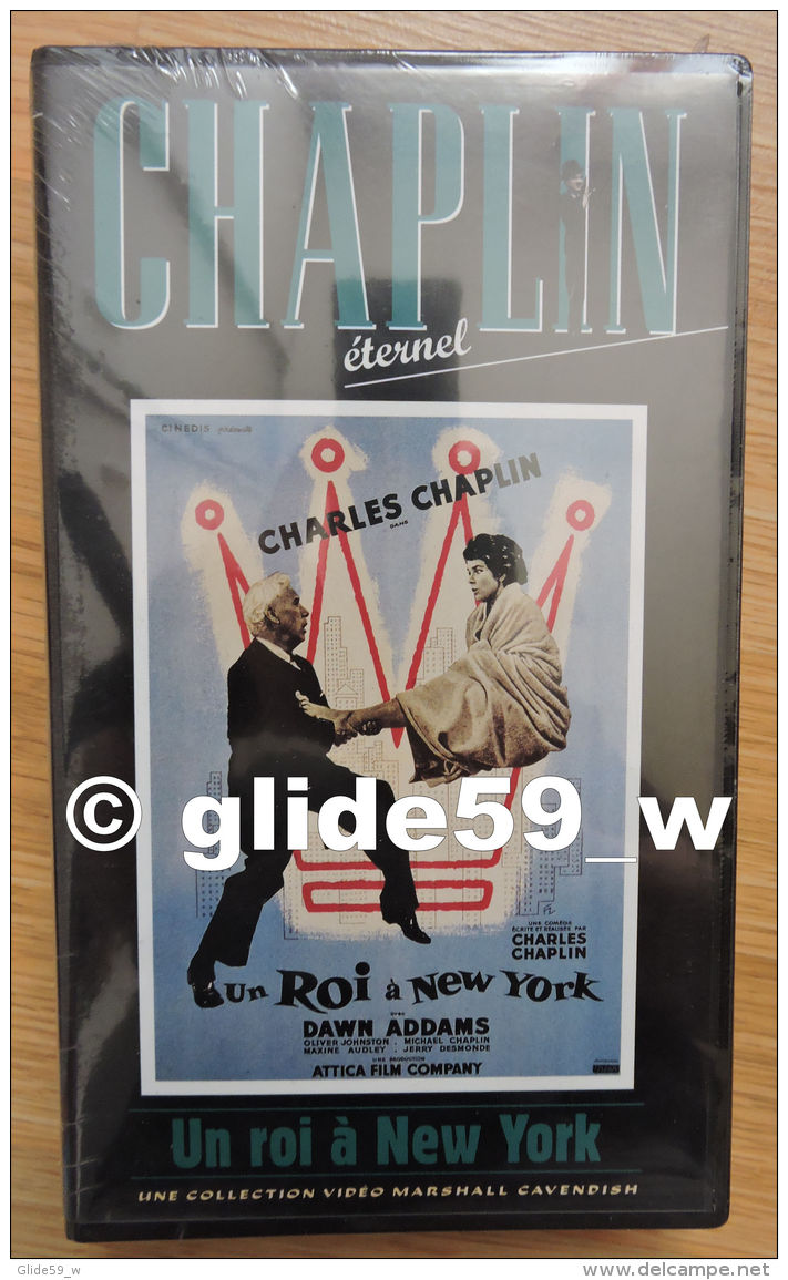 Chaplin Eternel - K7 Vidéo N° 8 - Un Roi à New York - Collection Marshall Cavendish 1998 - Konvolute