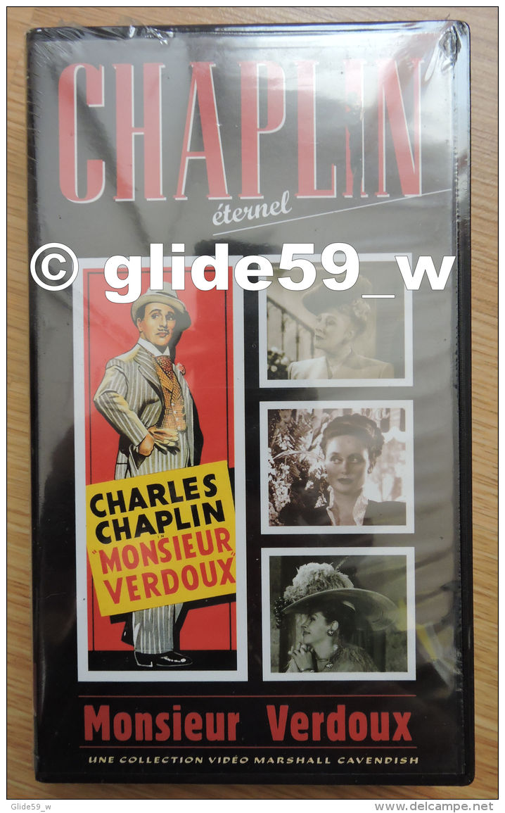 Chaplin Eternel - K7 Vidéo N° 9 - Monsieur Verdoux - Collection Marshall Cavendish 1998 - Konvolute