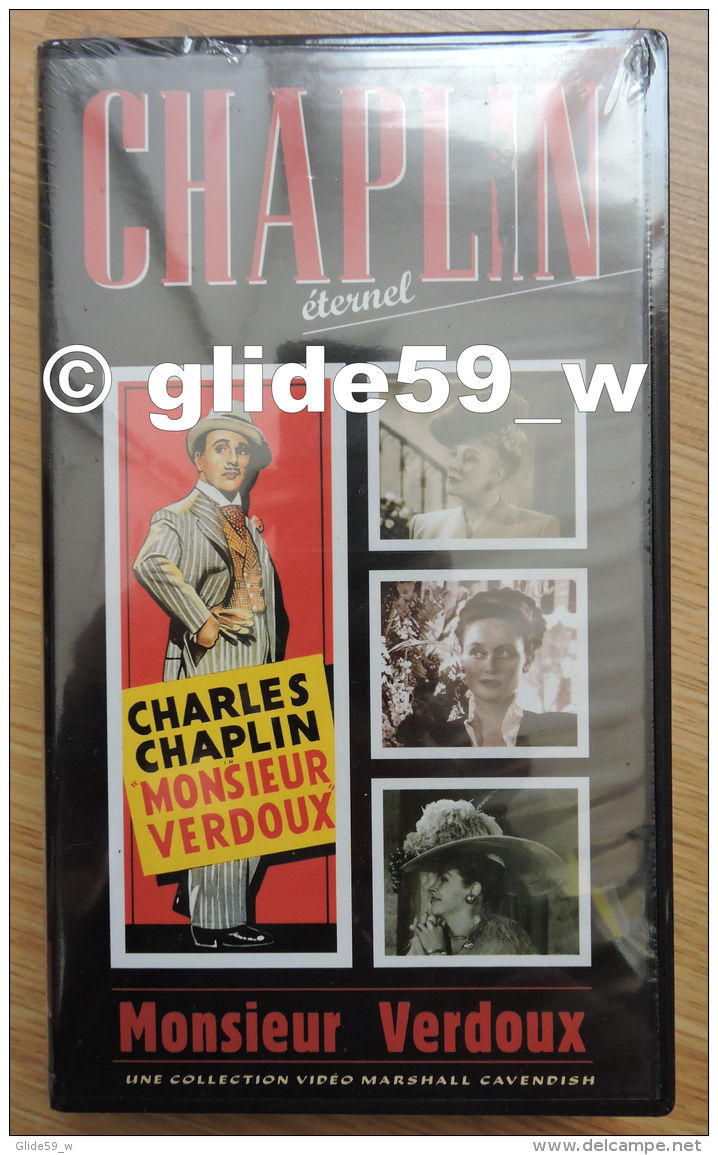 Chaplin Eternel - K7 Vidéo N° 9 - Monsieur Verdoux - Collection Marshall Cavendish 1998 - Verzamelingen, Voorwerpen En Reeksen