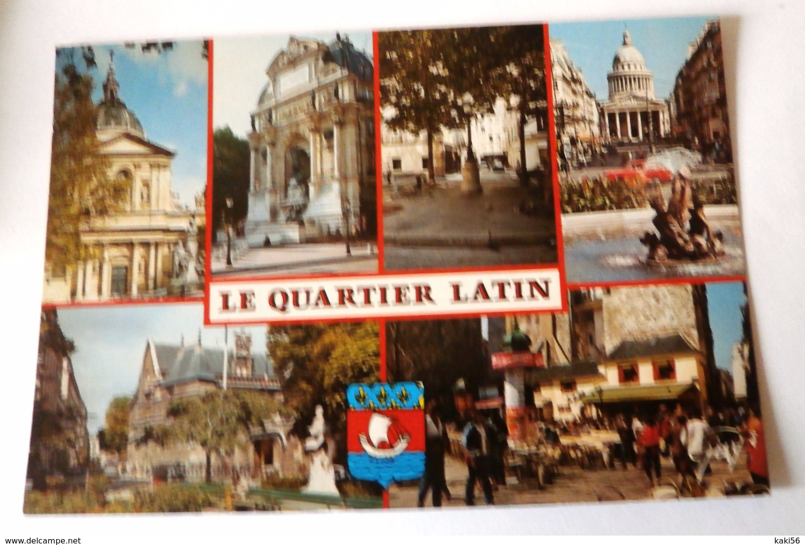 PARIS LE QUARTIER LATIN MULTIVUES - SORBONNE FONTAINE SAINT MICHEL PLACE FURSTEMBERG RUE SOUFFLOT PANTHEON HOTEL CLUNY - Multi-vues, Vues Panoramiques