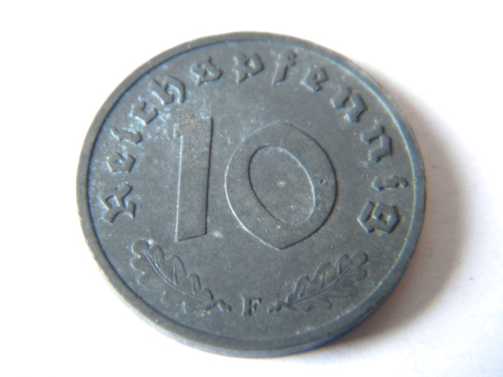 ALLEMAGNE - III REICH - 10 REICHSPFENNIG 1944.F. - 10 Reichspfennig