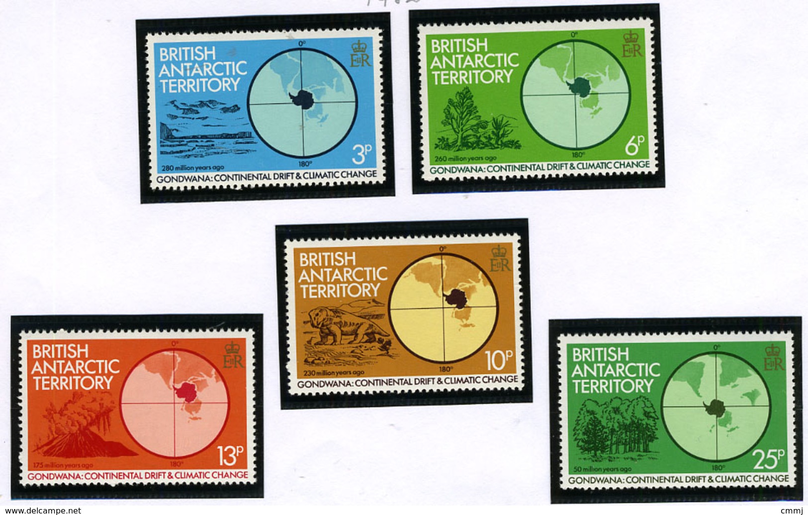1982 - BRITISH ANTARCTIC TERRITORY - Catg.. Mi. 88/93 -  NH - (I-SRA3207.13) - Unused Stamps