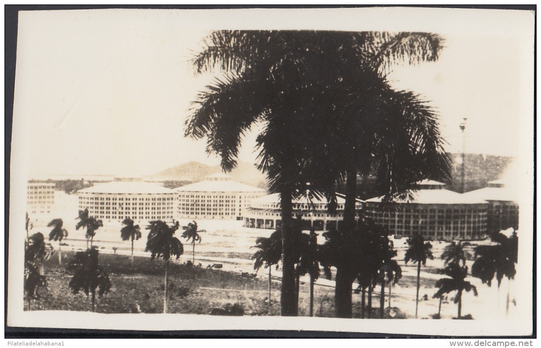 POS-363 CUBA PHOTOGRAPHIC POSTCARD PINES IS. CIRCA 1940. RECLUSORIO NACIONAL, PRISION PRISON. UNUSED. - Cuba