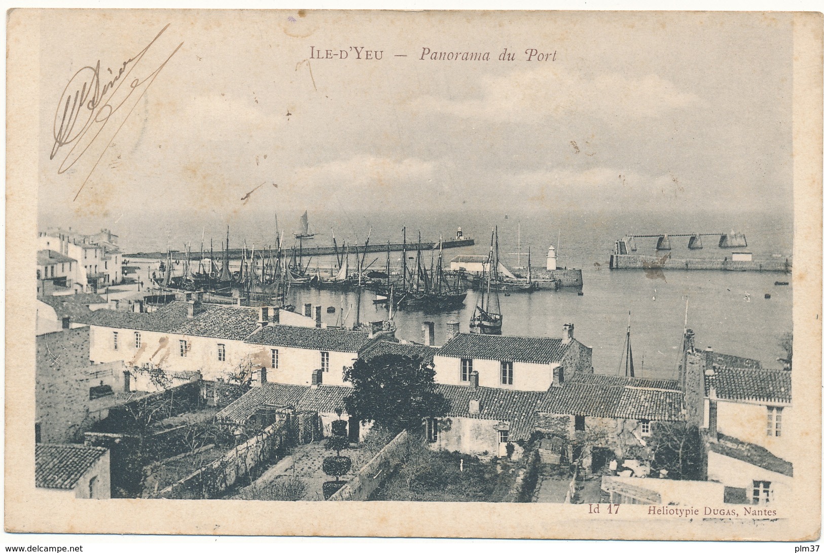 ILE D'YEU - Panorama Du Port - Ile D'Yeu
