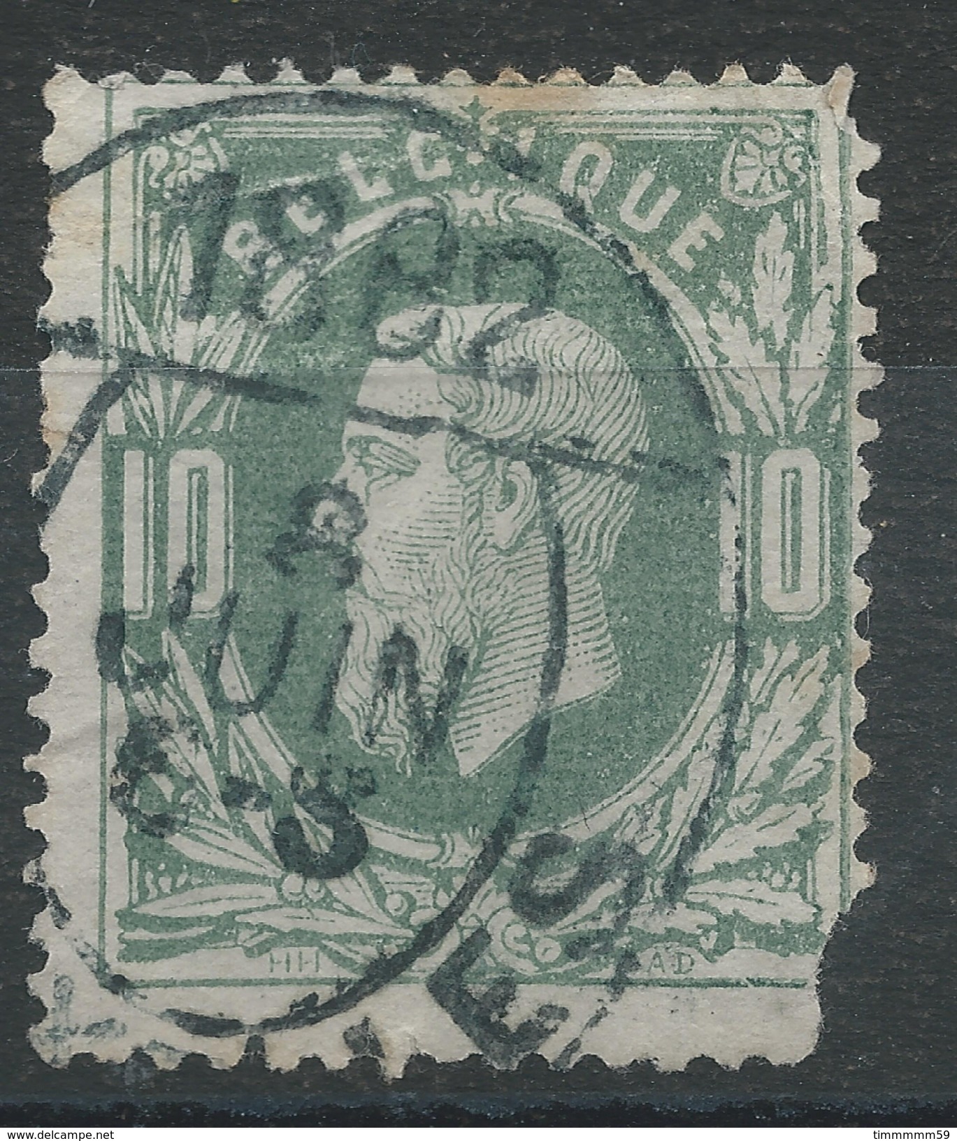 Lot N°34508  N°30, Oblit Cachet à Date - 1858-1862 Médaillons (9/12)