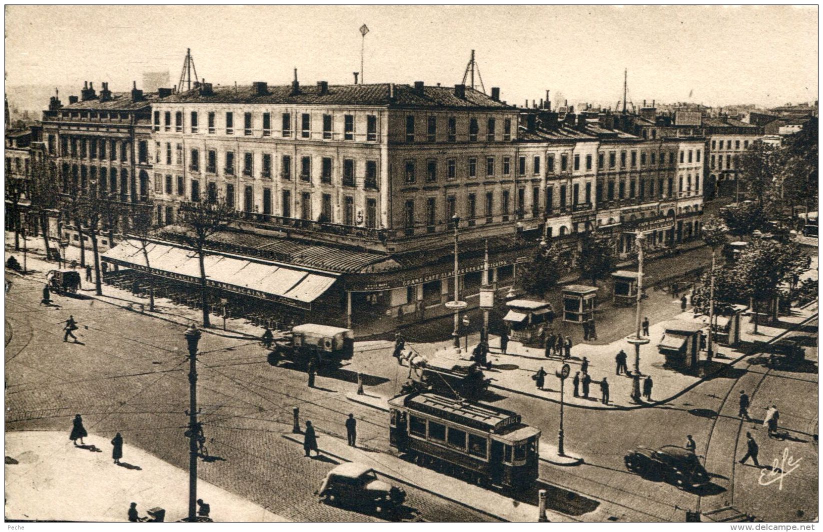 N°32112 -cpa Toulouse -tramway- - Strassenbahnen