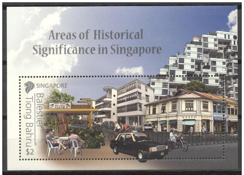 Singapore 2012 - MNH - Bicycle, Cars, Motorcycle - Radsport