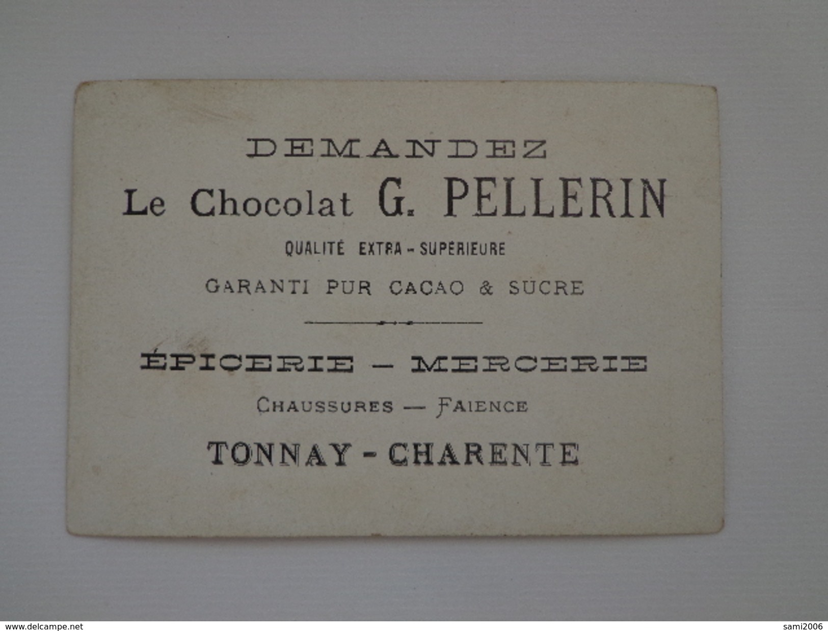 CHROMO CHOCOLAT G.PELLERIN  LETTRE M - Autres & Non Classés