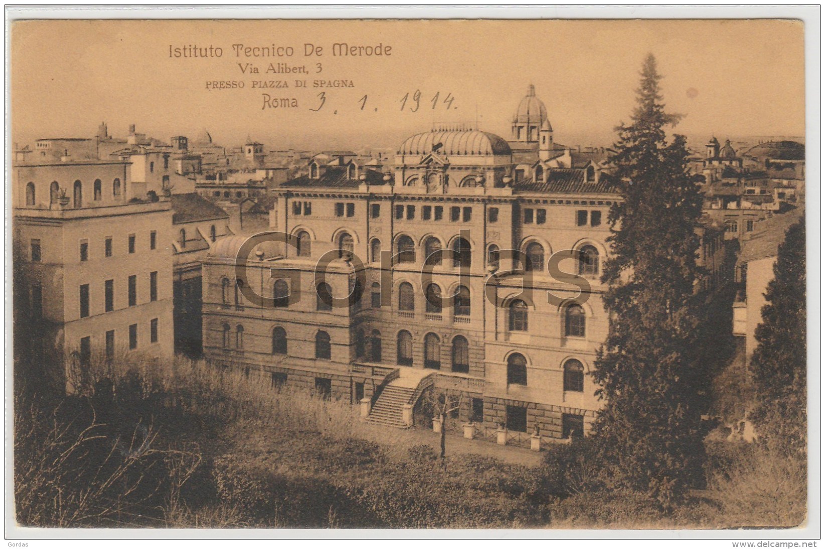 Italia - Roma - Istituto Tehnico De Merode - Enseignement, Ecoles Et Universités