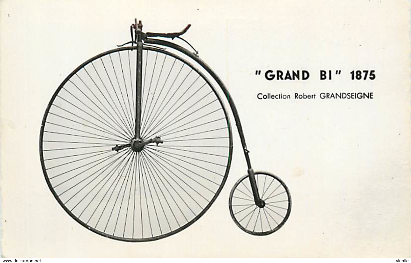 A-17-2694 :  HISTOIRE DU CYCLE. VELO.  GRAND BI 1975 - Cyclisme