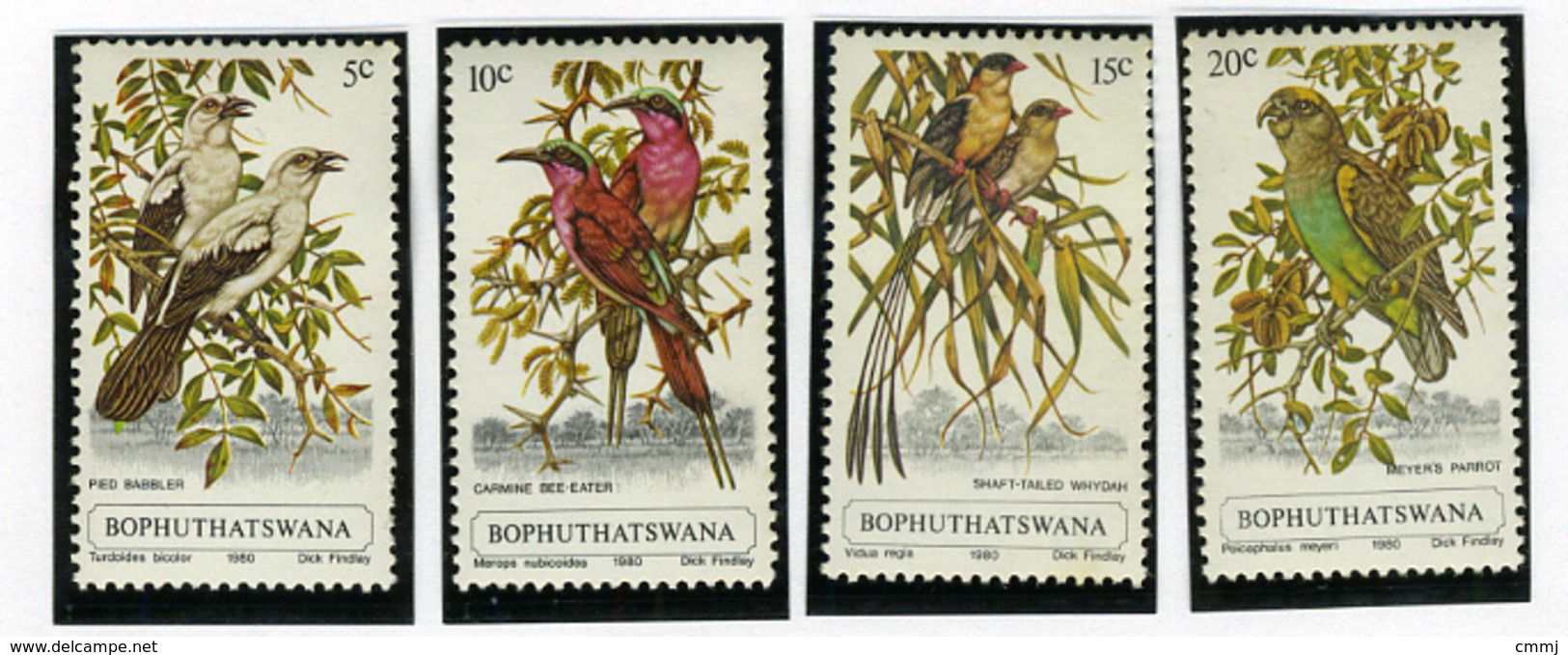 1980 - BOPHUTHATSWANA - Catg.. Mi. 60/63 -  NH - (I-SRA3207.14) - Bophuthatswana