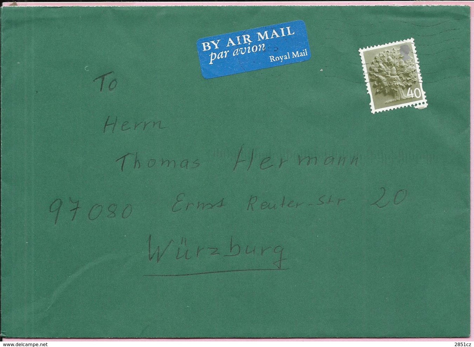 Letter, Great Britain, By Airmail - Storia Postale