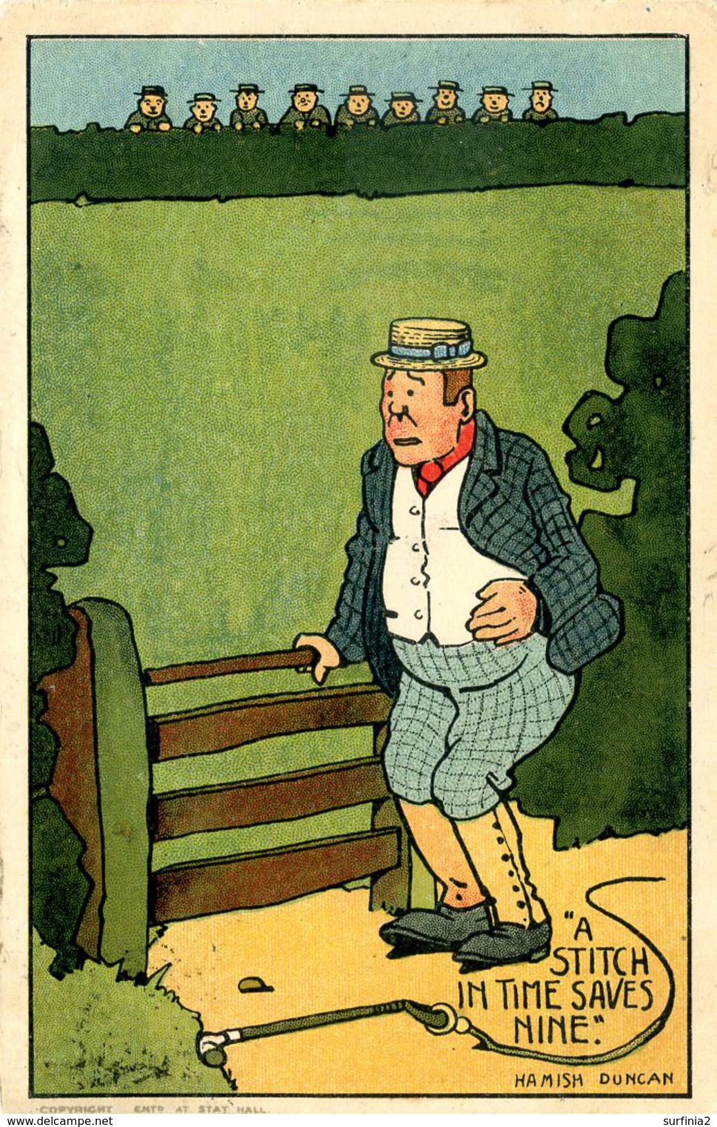 COMIC - HAMISH DUNCAN - A STITCH IN TIME SAVES NINE 1904 Com342 - Stripverhalen