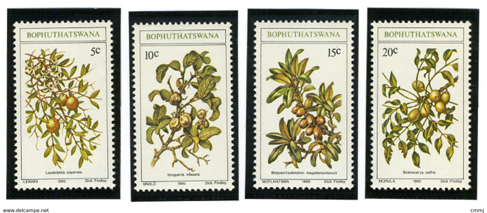 1980 - BOPHUTHATSWANA - Catg.. Mi. 56/59 -  NH - (I-SRA3207.14) - Bofutatsuana