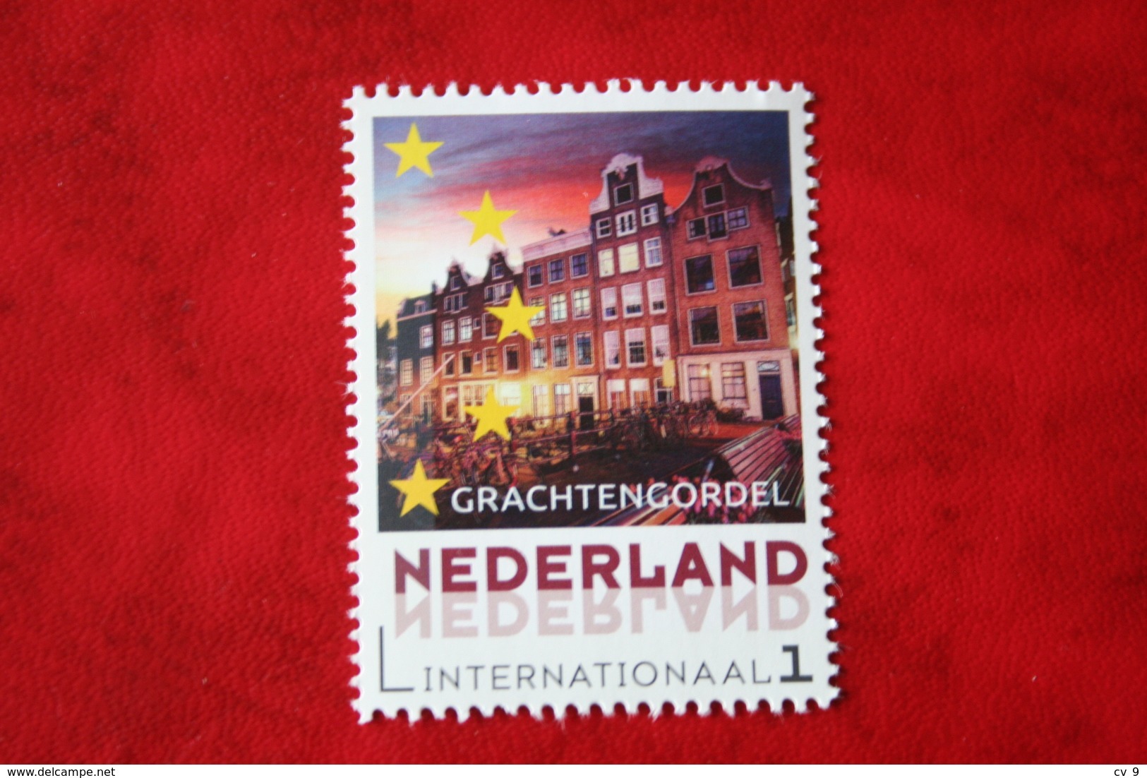 Europa Zegel Amsterdam De Grachtengordel Bike Bicycle Fahrad  2016 POSTFRIS MNH ** NEDERLAND / NIEDERLANDE / NETHERLANDS - Neufs