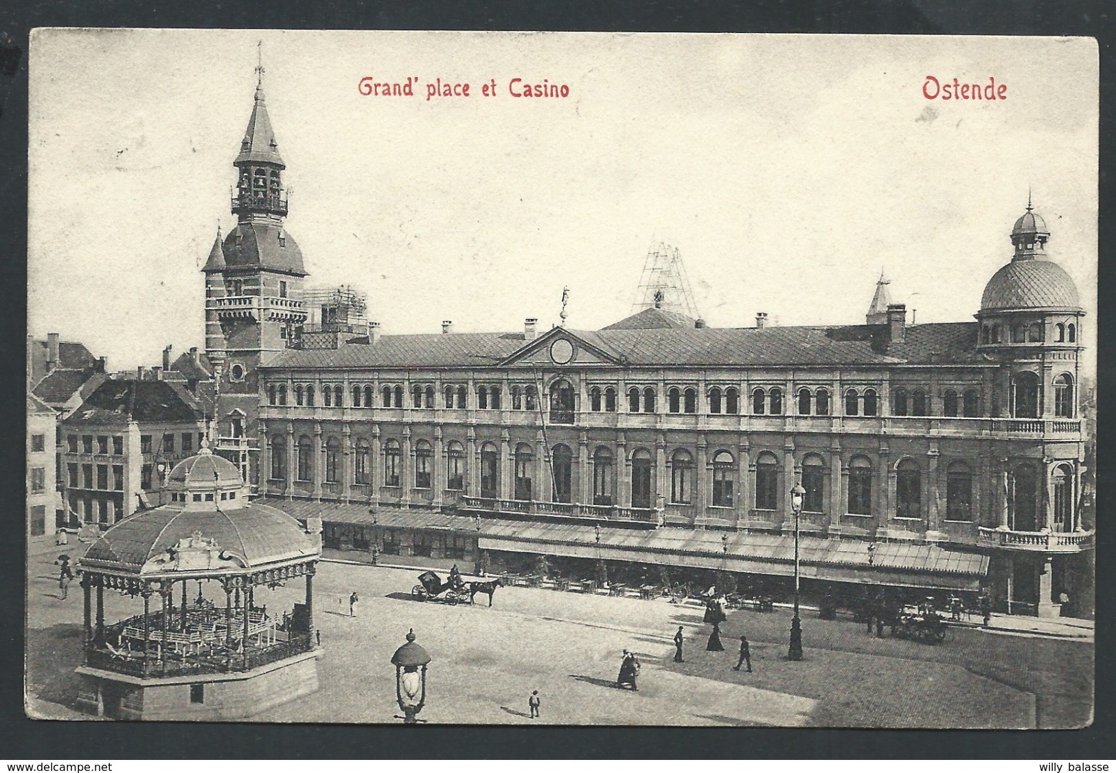 +++ CPA - OSTENDE - OOSTENDE - Grand'Place Et Casino   // - Oostende