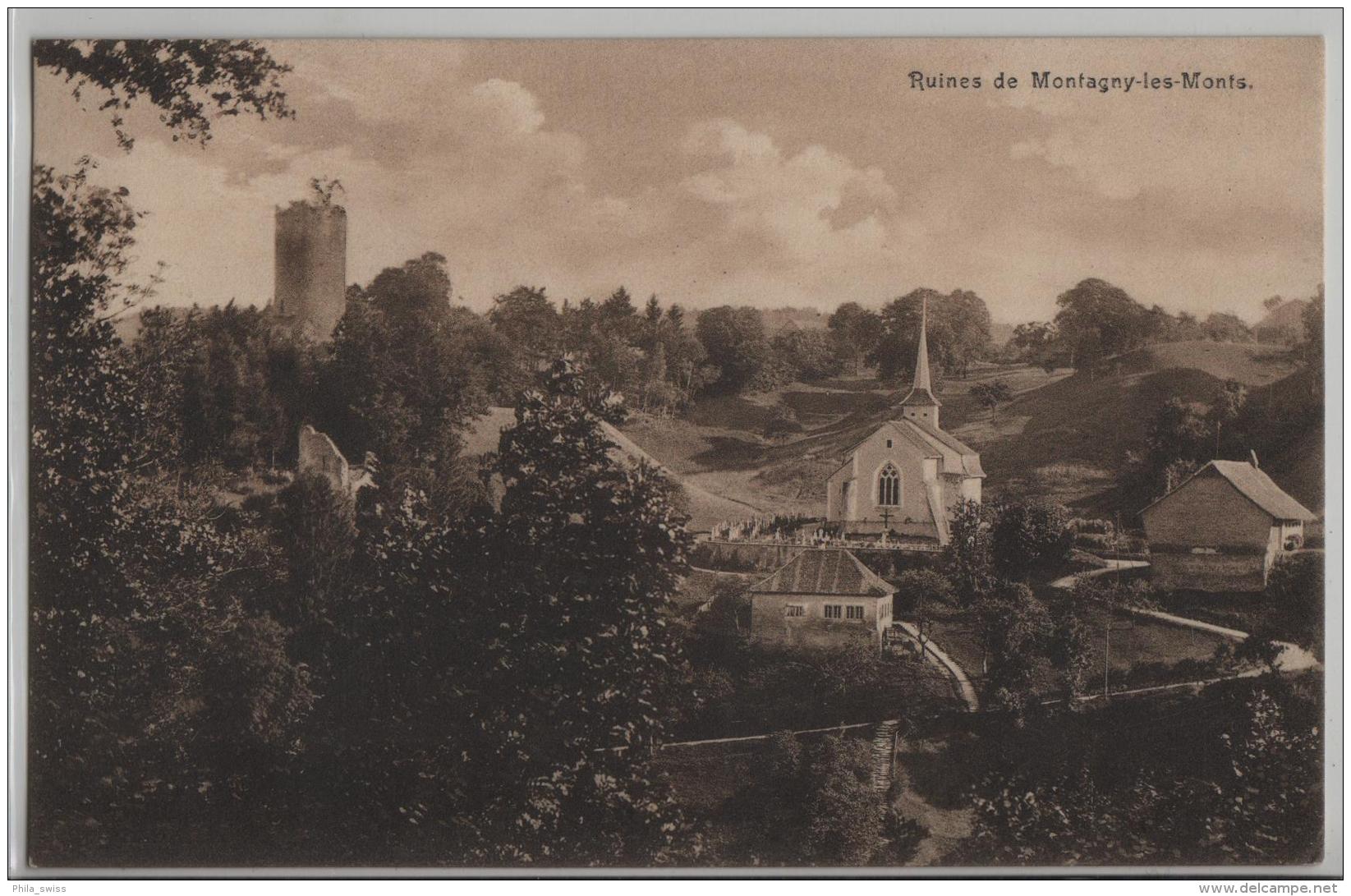 Ruines De Montagny-les-Monts - Montagny