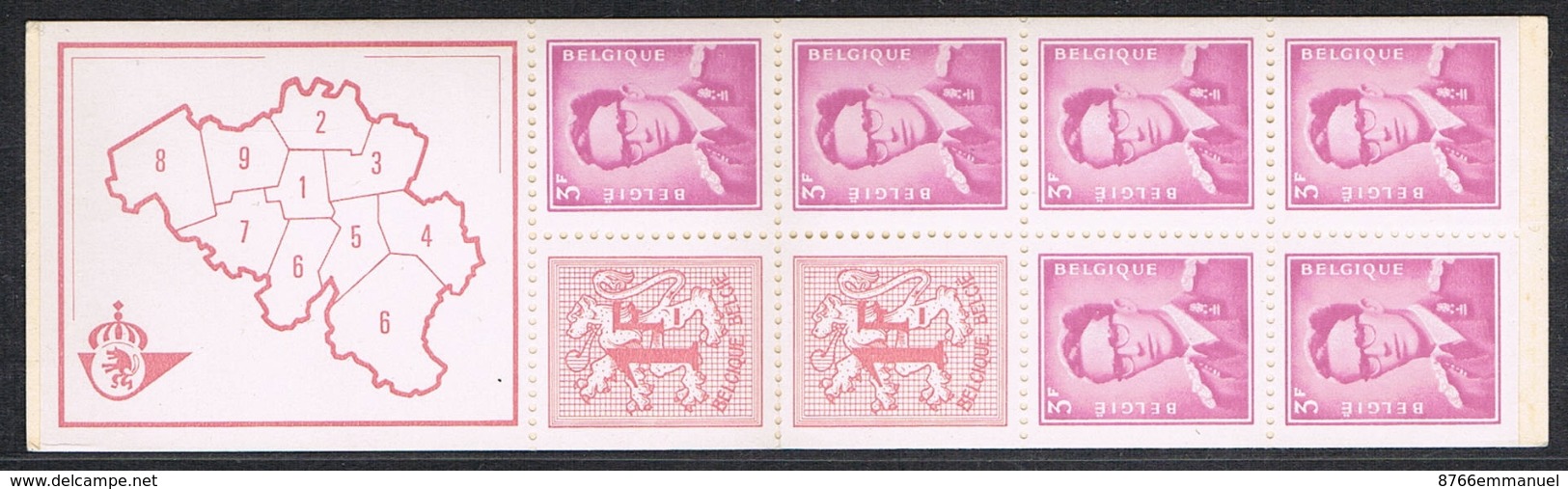 BELGIQUE CARNET C1484 N**  1969 COMPLET TB - Zonder Classificatie