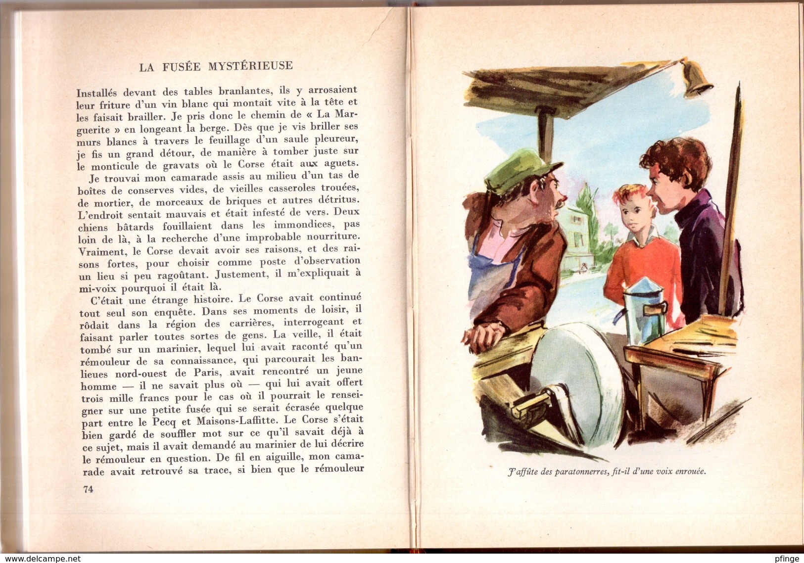 La Fusée Mystérieuse Par André Massepain - Bibliothèque Rouge Et Or N°138 - Illustrations : Françoise Bertier - Bibliotheque Rouge Et Or