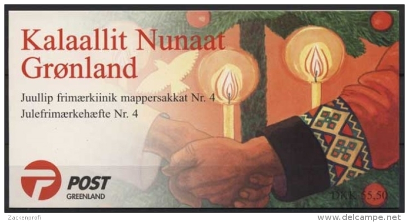 Grönland 1999 Weihnachten Markenheftchen MH 344/45 Gestempelt (D13880) - Booklets