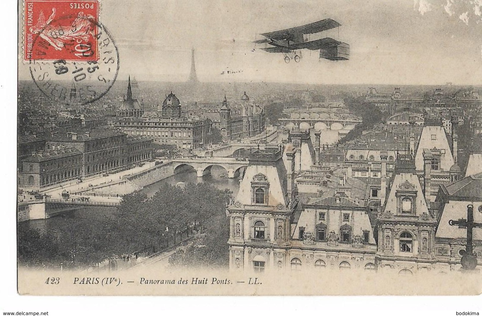 Panorama  Des  Huit  Ponts - La Seine Et Ses Bords