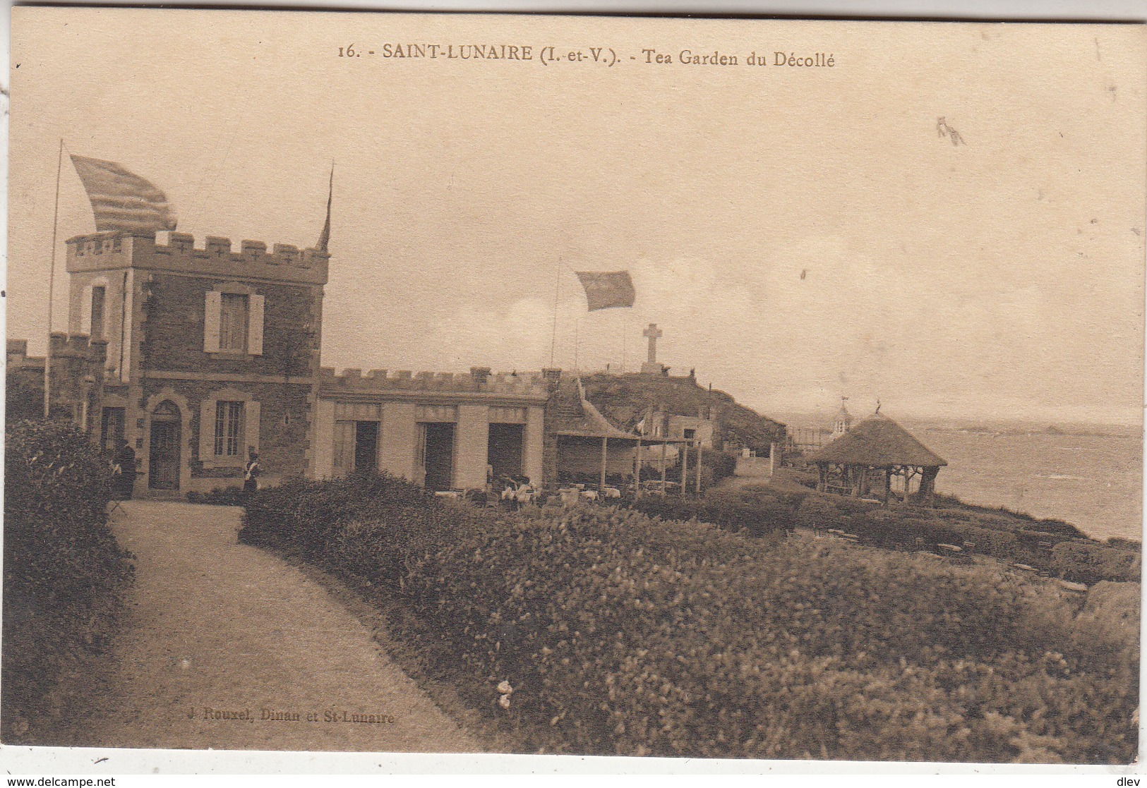 Saint-Lunaire (I.-et-V.) - Te Garden Du Décollé - Edit. J. Rouzet N° 16 - Saint-Lunaire