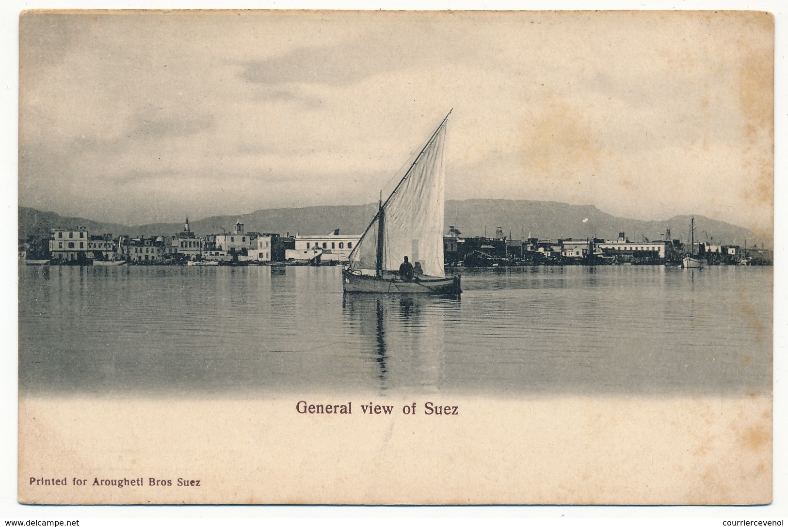 CPA - SUEZ (Egypte) - General View Of Suez - Sues