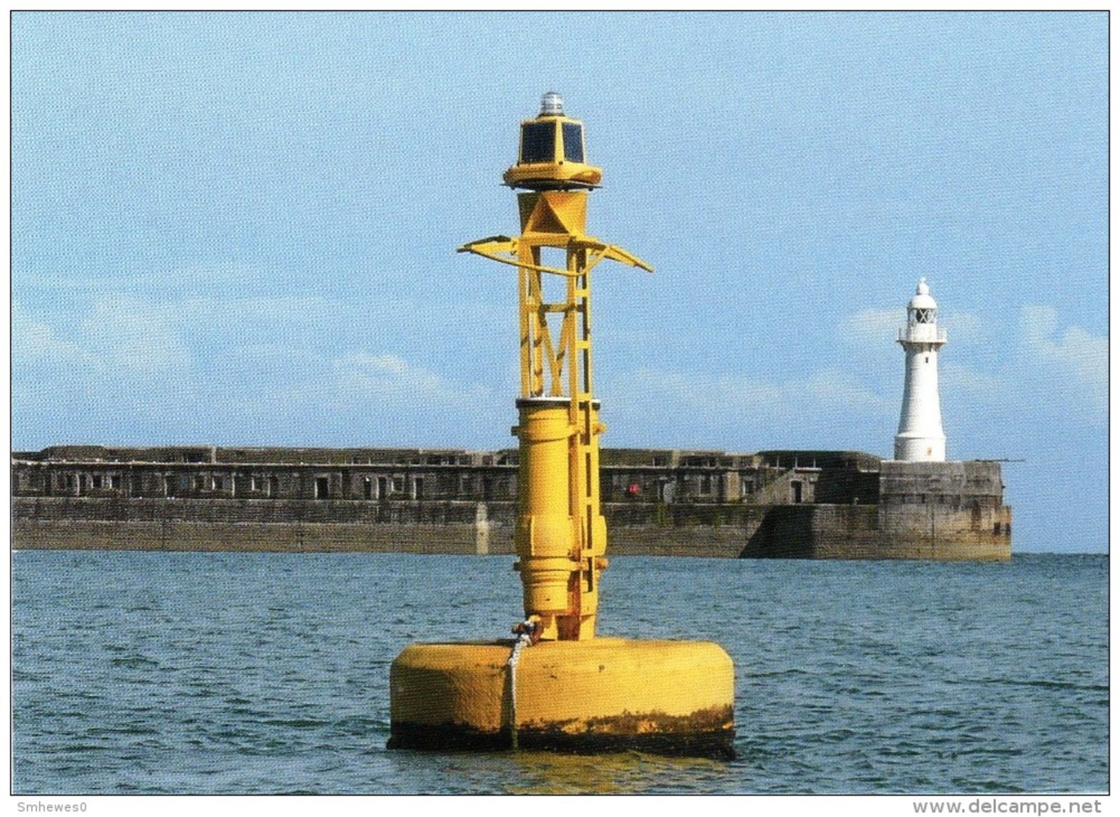 Postcard - Dover Breakwater West Lighthouse, Kent. SMH42B - Lighthouses