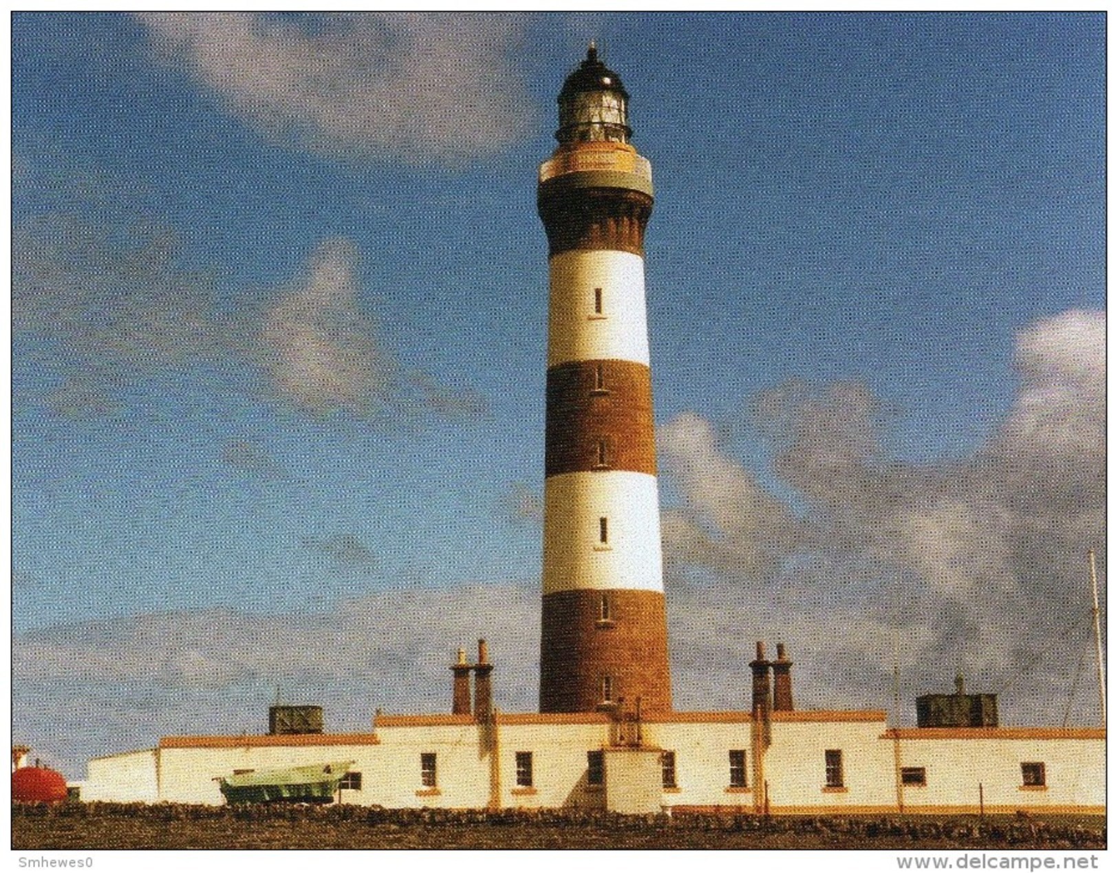 Postcard - North Ronaldsay Lighthouse, Orkney Islands. LigR09 - Lighthouses