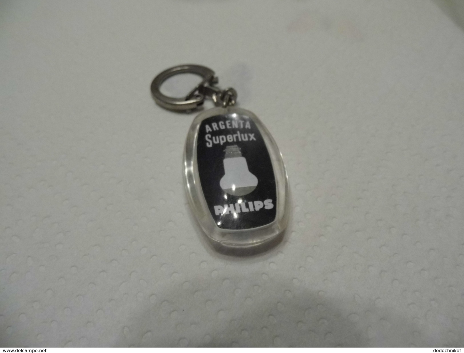 Porte Clefs - Porte Clé -  Argenta Superlux  Philips -  Le Quesnoy -  Doublet - 59 - Nord - - Key-rings