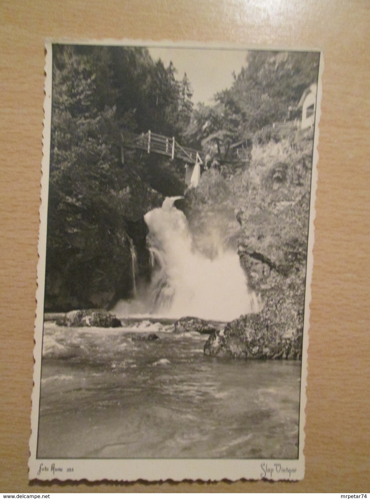 Vintgar Waterfall In Slovenia - Slovenië