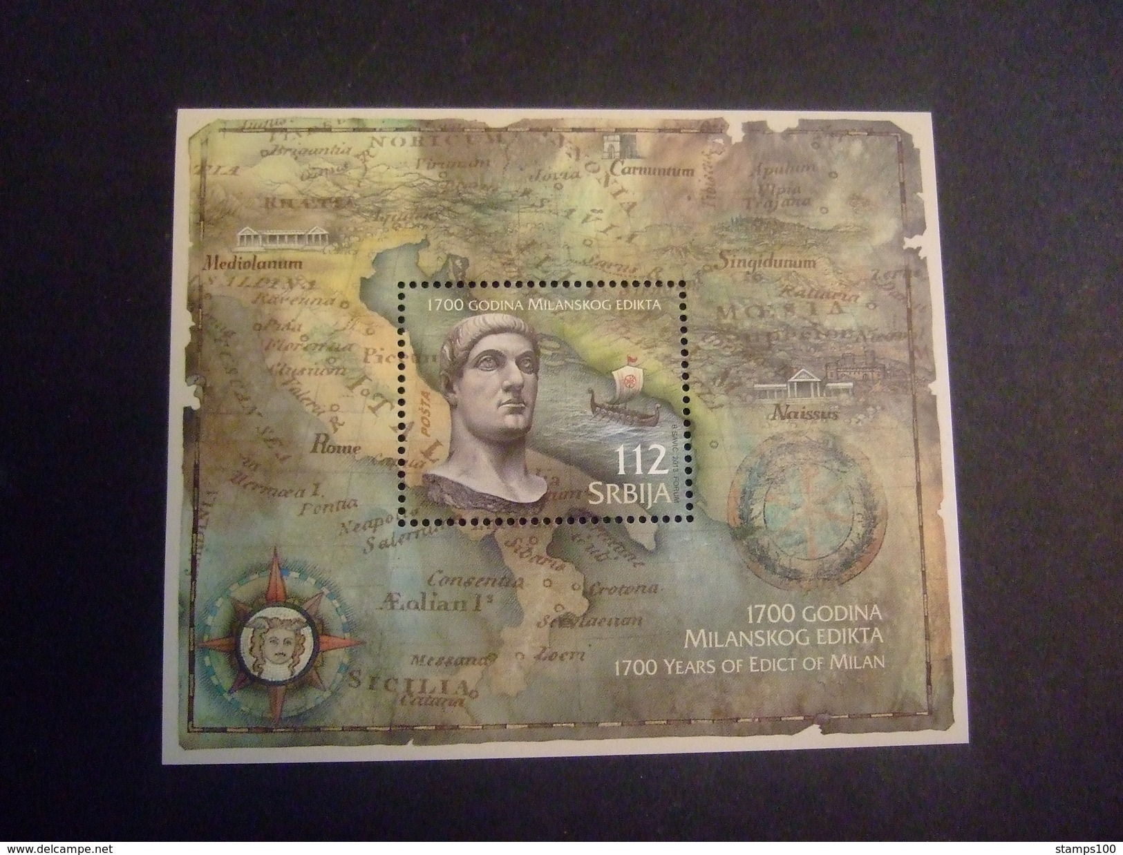 SERBIA 2013 1700 YEARS EDICT OF MILAN.   MNH ** (E31-160) - Serbie