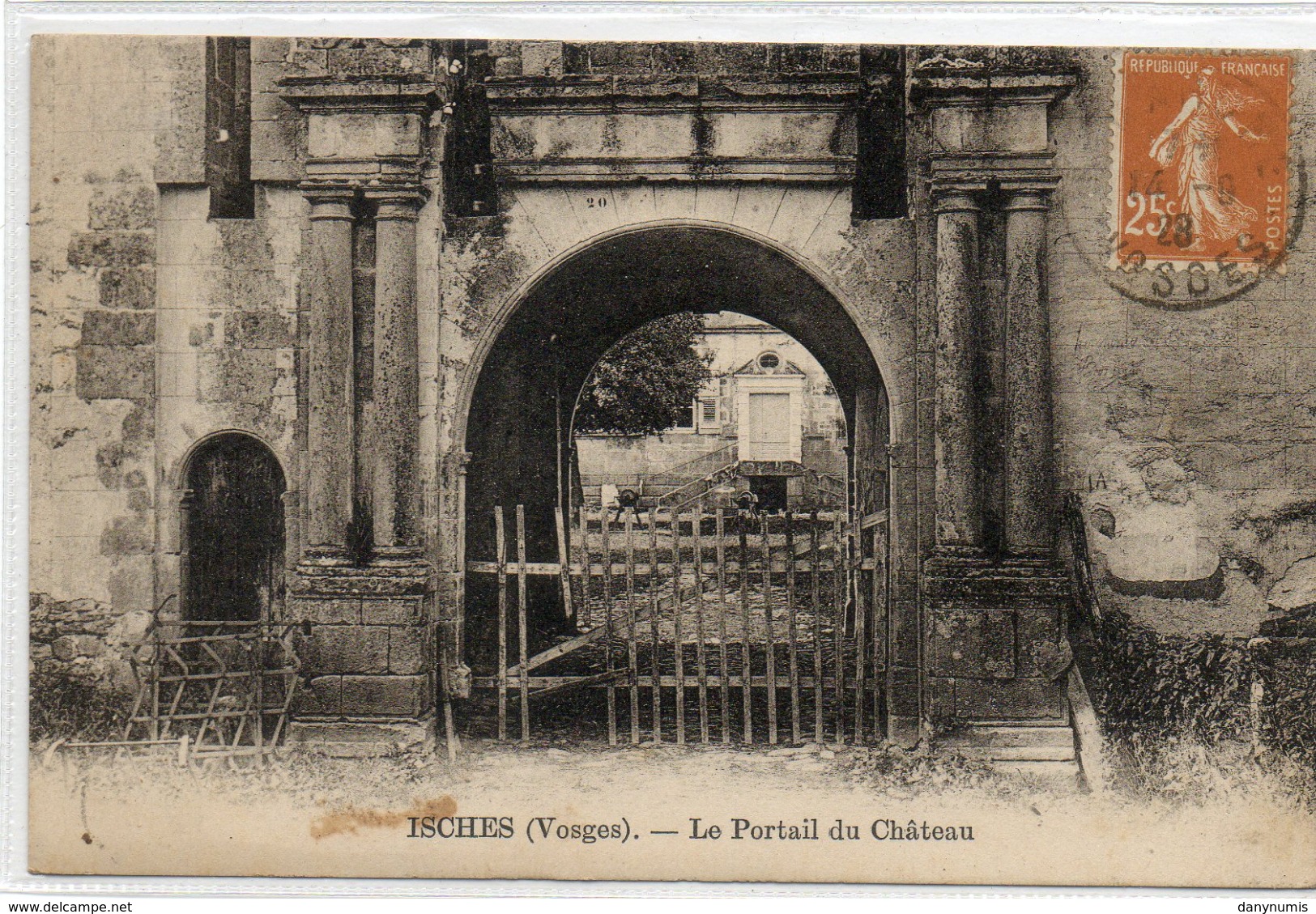 88     ISCHES     Le Portail Du Château - Other & Unclassified